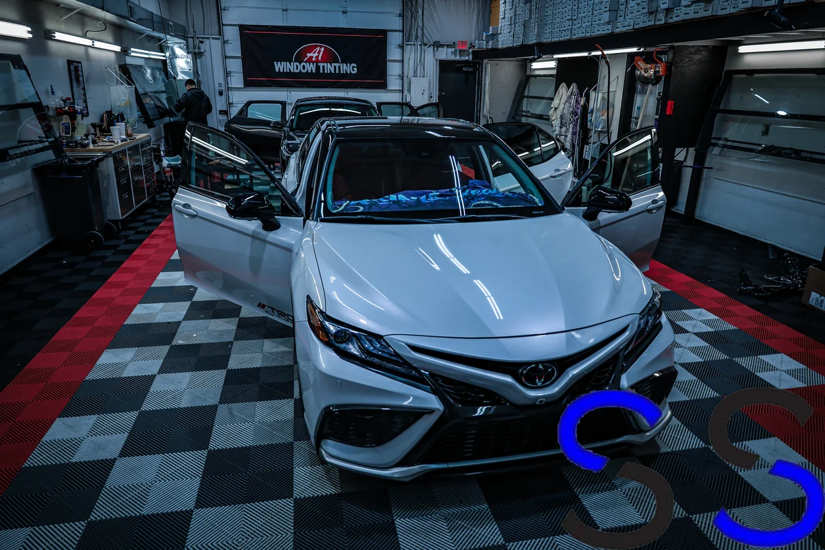 A1 Window Tinting — Toyota Camry content shoot
