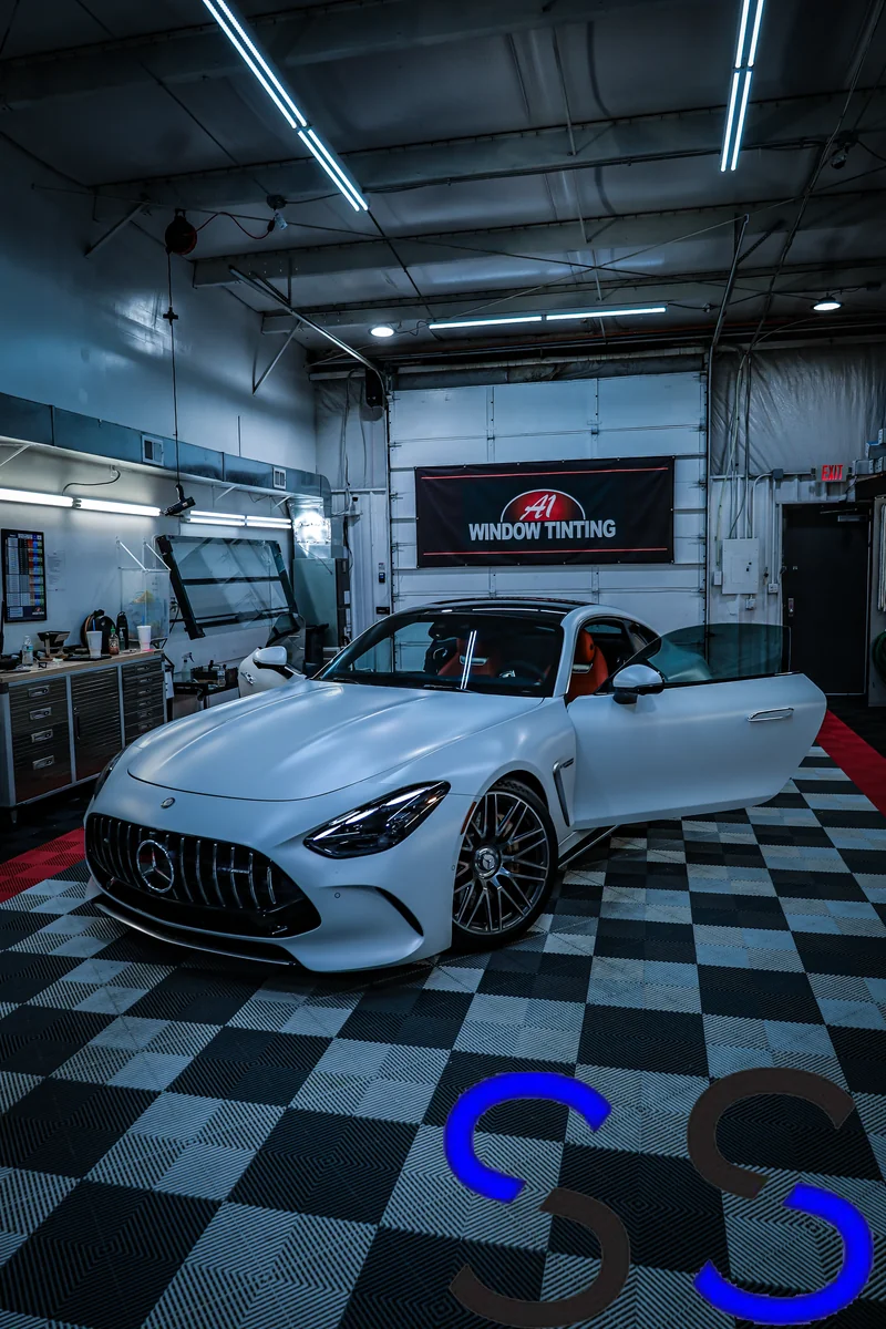 A1 Window Tinting — studio content shoot