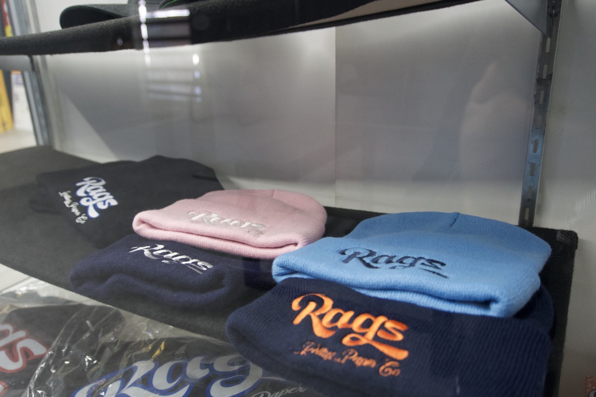 Rags Paper Co — apparel content shoot